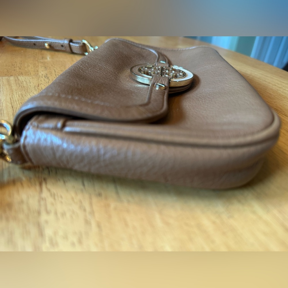 Tory Burch Brown Leather Crossbody Bag - Picture 9 of 11